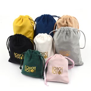 Luxury Velvet Jewelry Bag Pouch for Gift Bracelet Necklace Earring Packing