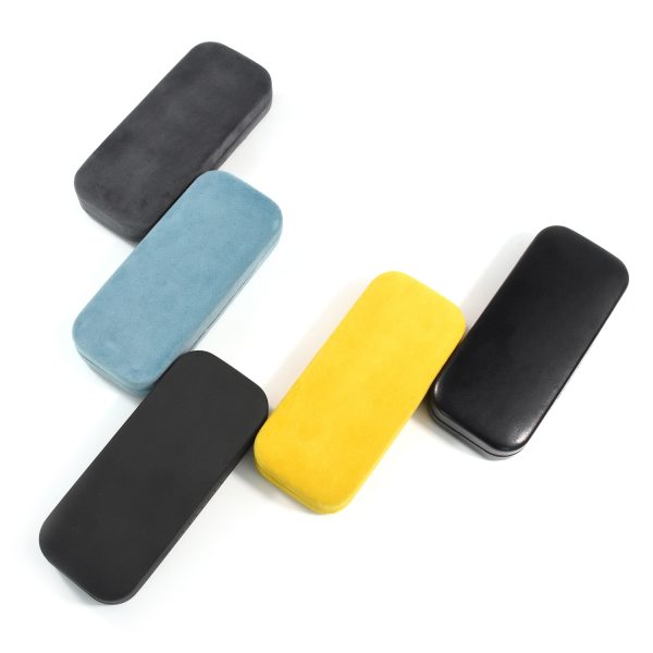 Custom Logo Velvet Eyeglasses Case Hard Metal Reading Glasses Case for Optics Spectacle - Image 2