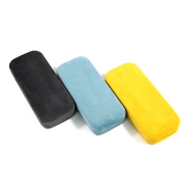 Custom Logo Velvet Eyeglasses Case Hard Metal Reading Glasses Case for Optics Spectacle - Image 3