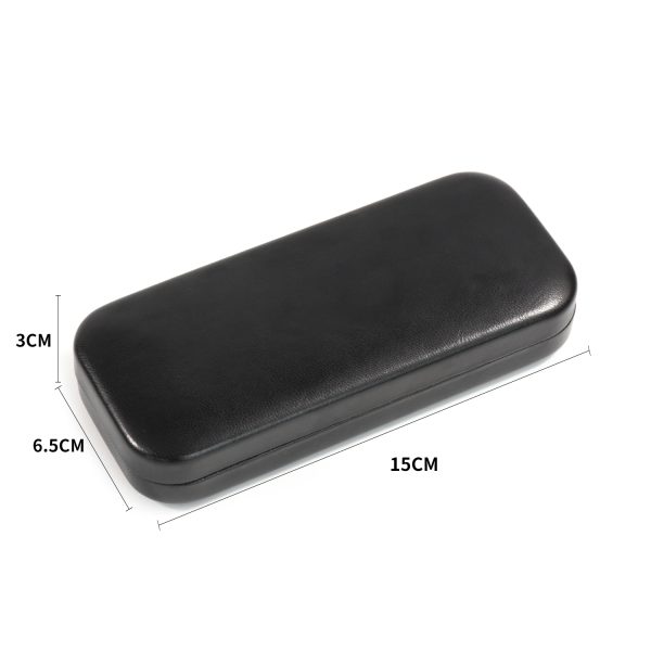 Custom Logo Velvet Eyeglasses Case Hard Metal Reading Glasses Case for Optics Spectacle - Image 4