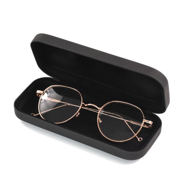 Custom Logo Velvet Eyeglasses Case Hard Metal Reading Glasses Case for Optics Spectacle - Image 6