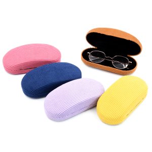 Custom Logo Hard Shell Metal Glasses Case Eyeglasses Case Big Size