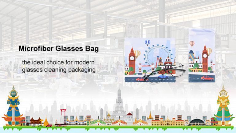 Microfiber glasses pouch: the ideal choice for modern glasses cleaning packaging