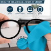 Wholesale Custom logo Glasses Lens Cleaning Cloth Sunglasses Cleaning Wipes Printed Microfiber Screen Office Cleaning Cloth - Image 2