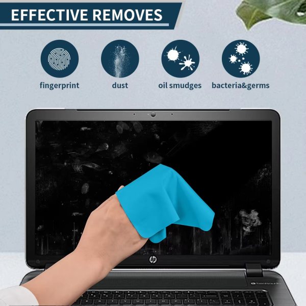 Wholesale Custom logo Glasses Lens Cleaning Cloth Sunglasses Cleaning Wipes Printed Microfiber Screen Office Cleaning Cloth - Image 4