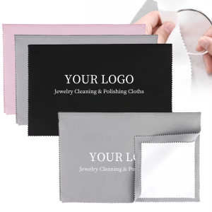 Hot Sell Pure Cotton Material 11X14 Four-layer Polishing Cloth Suitable for Gold, Silver Platinum Jewelry Polishing Wipe Cloth