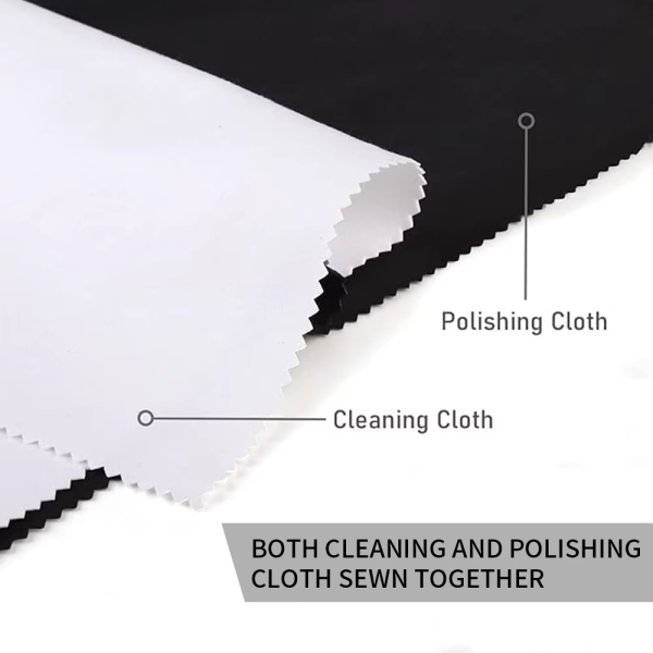 EastSunshine 4-layer Microfiber Silver Jewelry Gold Polishing Cloth High Quality Cleaning Cloth CustomizableLogo Polishing Cloth - Image 3