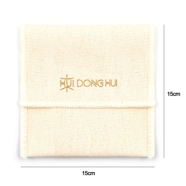Canvas Envelope Jewelry Pouch - Image 5