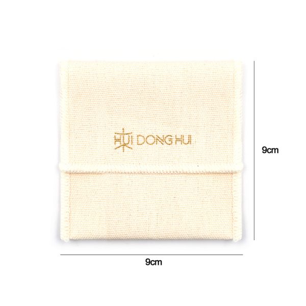 Canvas Envelope Jewelry Pouch - Image 3