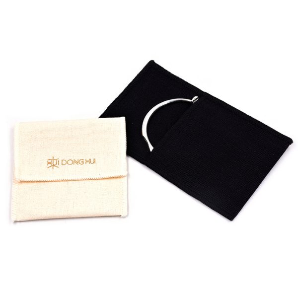Canvas Envelope Jewelry Pouch
