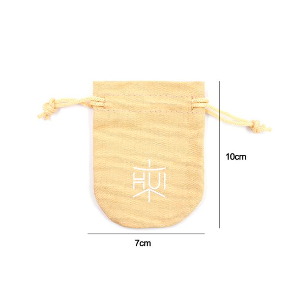 Arc Bottom Polyester Linen Storage Bag - Image 2