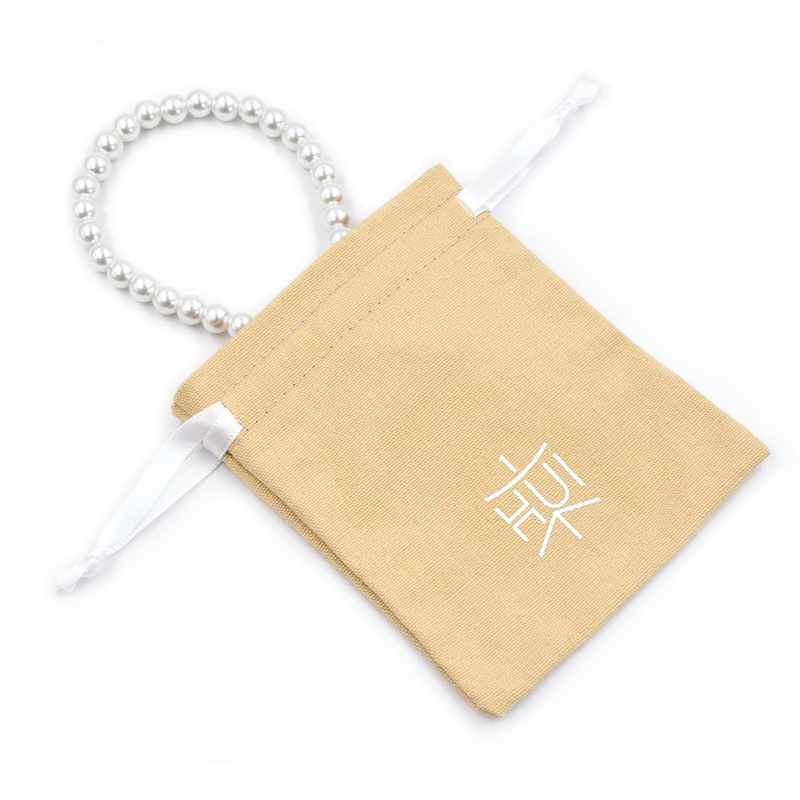 Polyester Linen Jewelry Pouch Wholesale Manufacturing