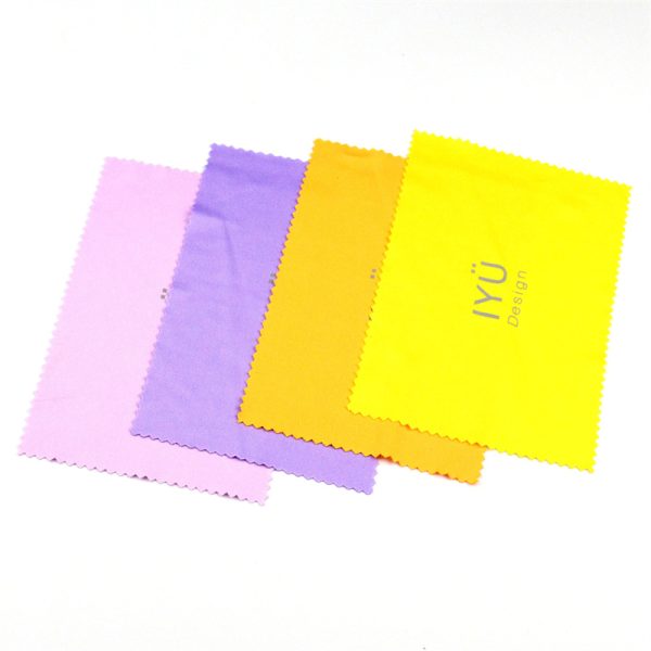 Customized Logo Microfiber Eyeglasses Cleaning Cloth