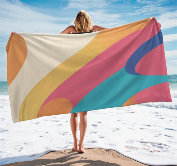 Eco-friendly Recycled Beach Towel