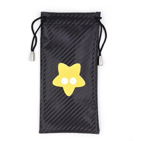 PU Leather Sunglasses Drawstring Pouch - Image 3