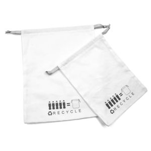 Recycled Canvas Drawstring Storage Bag