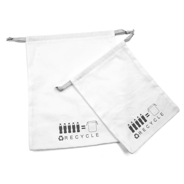 Recycled Canvas Drawstring Storage Bag