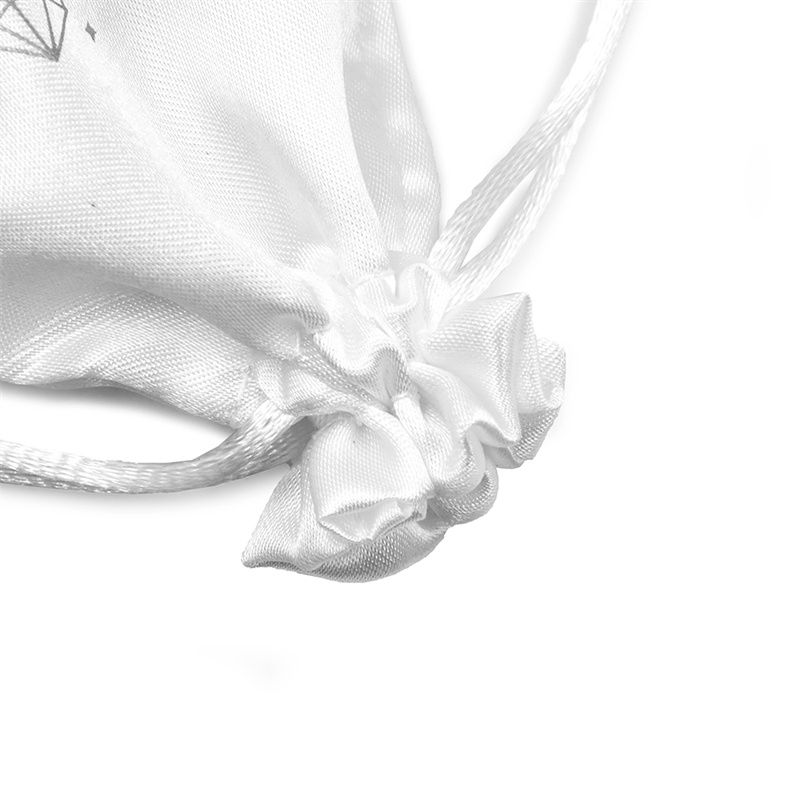 Satin Drawstring Jewelry Pouch