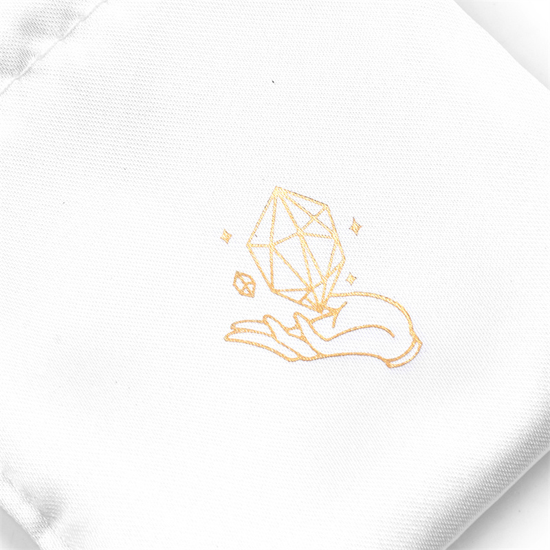 Satin Drawstring Jewelry Pouch