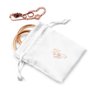Satin Drawstring Jewelry Pouch