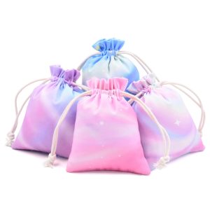 Starry Sky Polyester Jewelry Pouch