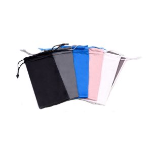 Microfiber Optic Glasses Pouch
