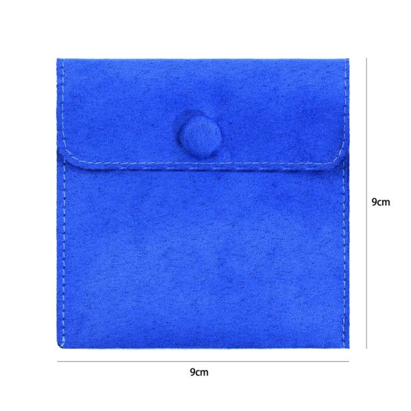 Wholesale Microfiber Button Jewelry Pouch Manufacturers