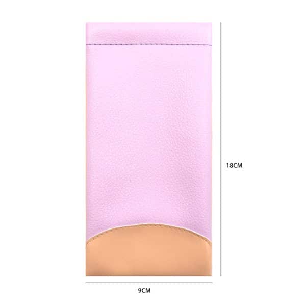 PU Leather Shrapnel Glasses Pouch - Image 3