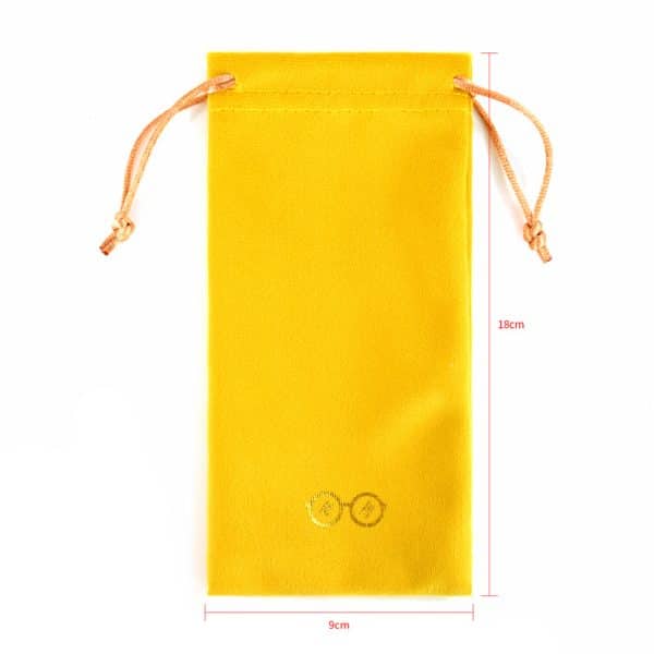 Velvet Drawstring Glasses Pouch - Image 6