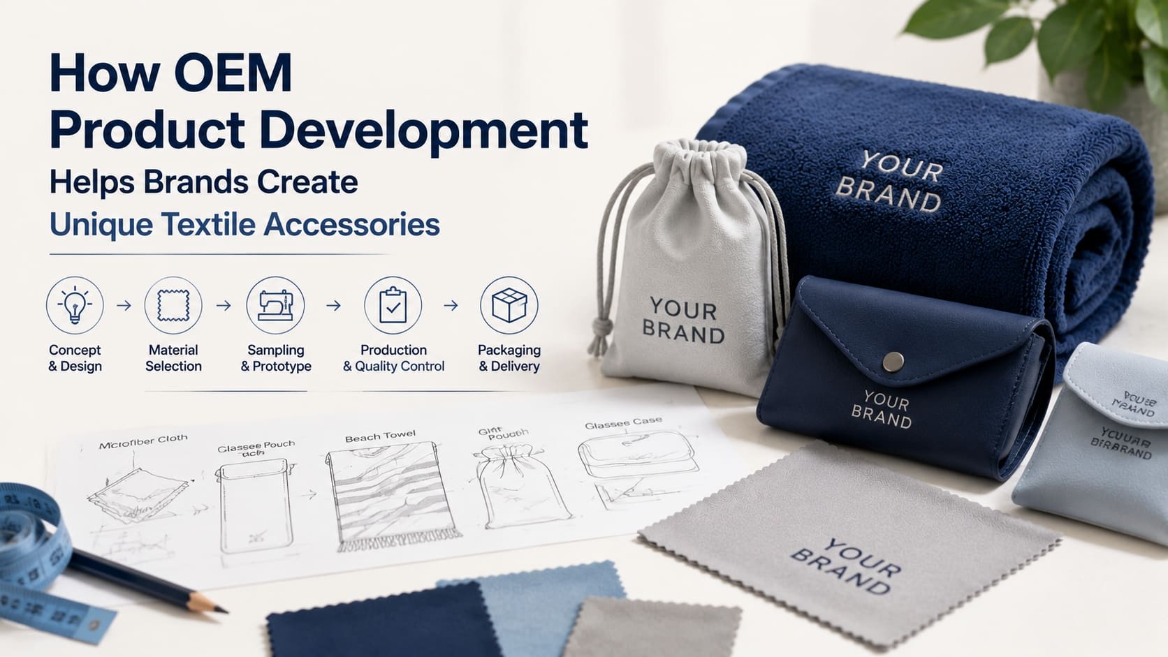 How OEM Product Development Helps Brands Create Unique Textile Accessories