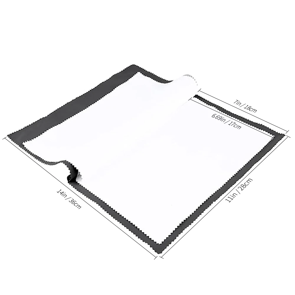 Hot Sell Pure Cotton Material 11X14 Four-layer Polishing Cloth Suitable for Gold, Silver Platinum Jewelry Polishing Wipe Cloth