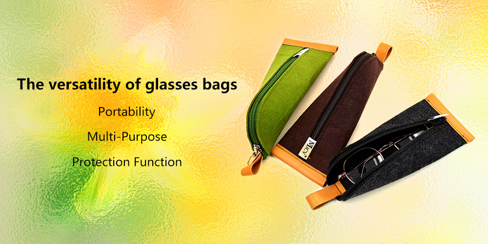 The versatility of glasses bags: not only for glasses, but also perfect small items storage bag