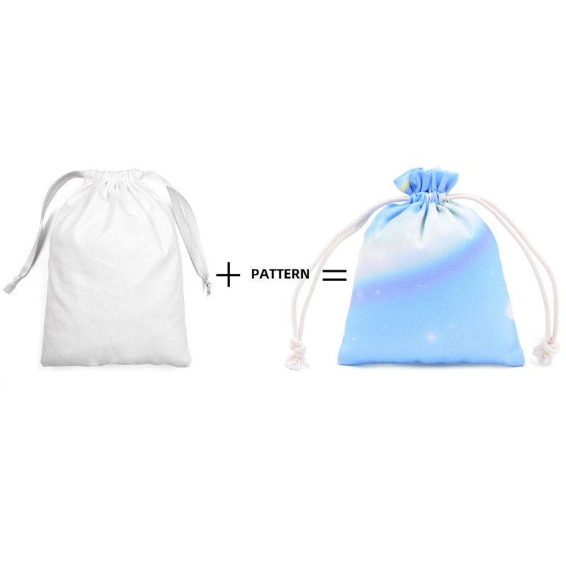 Starry Sky Polyester Jewelry Pouch