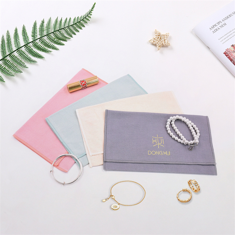Cotton Flap Jewelry Pouch