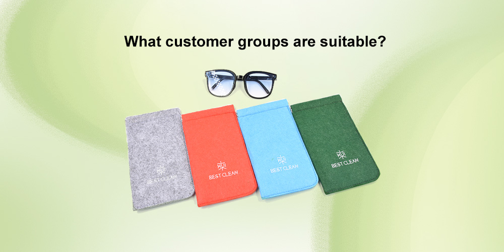 Do you know the environmental advantages of felt eyeglass bags?