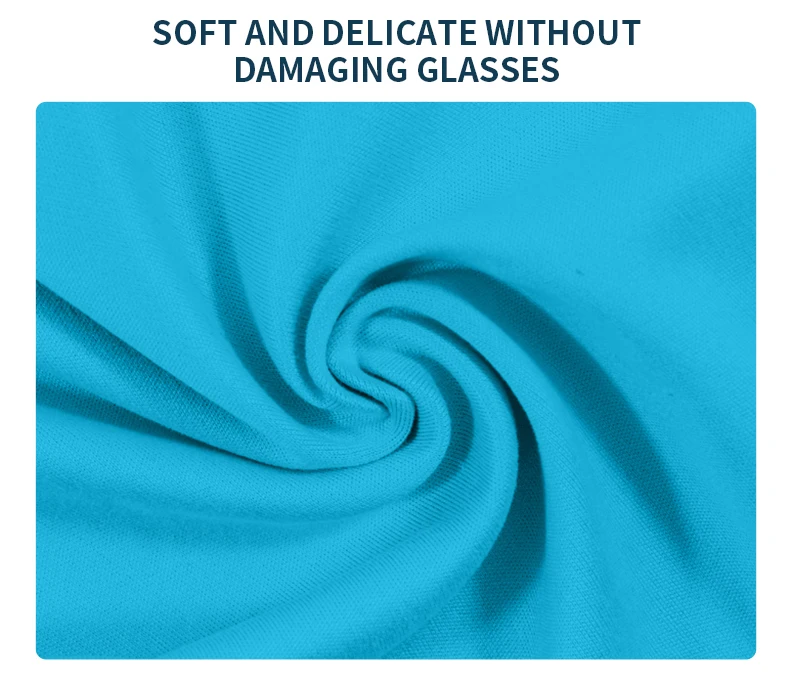 Wholesale Custom logo Glasses Lens Cleaning Cloth Sunglasses Cleaning Wipes Printed Microfiber Screen Office Cleaning Cloth