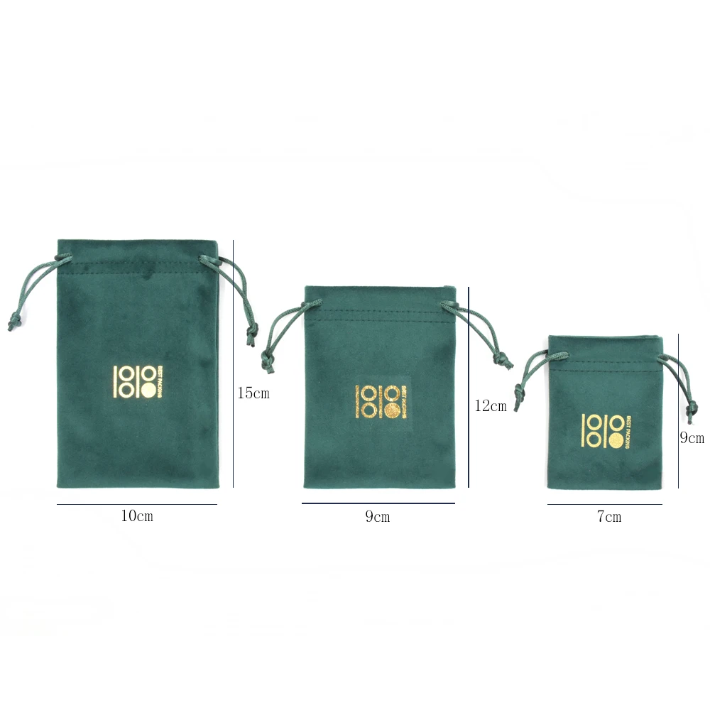 Luxury Velvet Jewelry Bag Pouch for Gift Bracelet Necklace Earring Packing