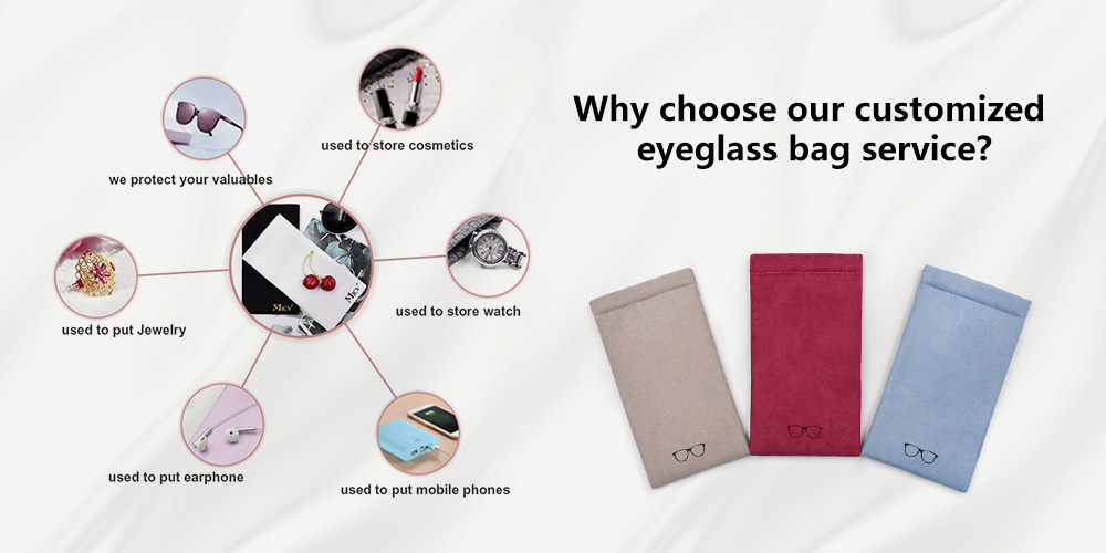 Customized Glasses Bags: How to design unique glasses bags according to brand needs?